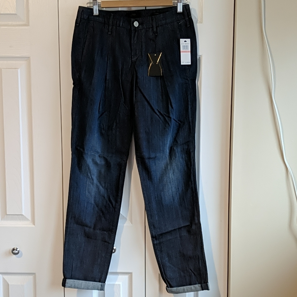 R-N-D Robert Rodriguez Newsboy dark denim jeans